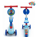 Kids Mario 3 Wheel Scooter with Seat